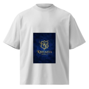 Unisex Organic Oversized High Neck T-Shirt