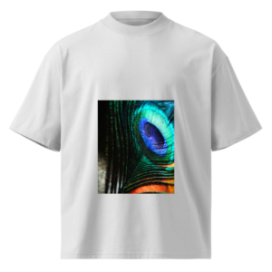 Unisex Organic Oversized High Neck T-Shirt